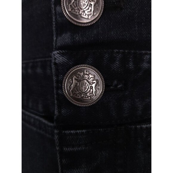 Marissa Webb High Rise Straight Leg Jeans Size 23 00 XXS Womens Black - Picture 5 of 13